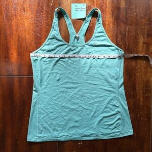 Under Armor Heat Gear Teal Racerback Tank Top